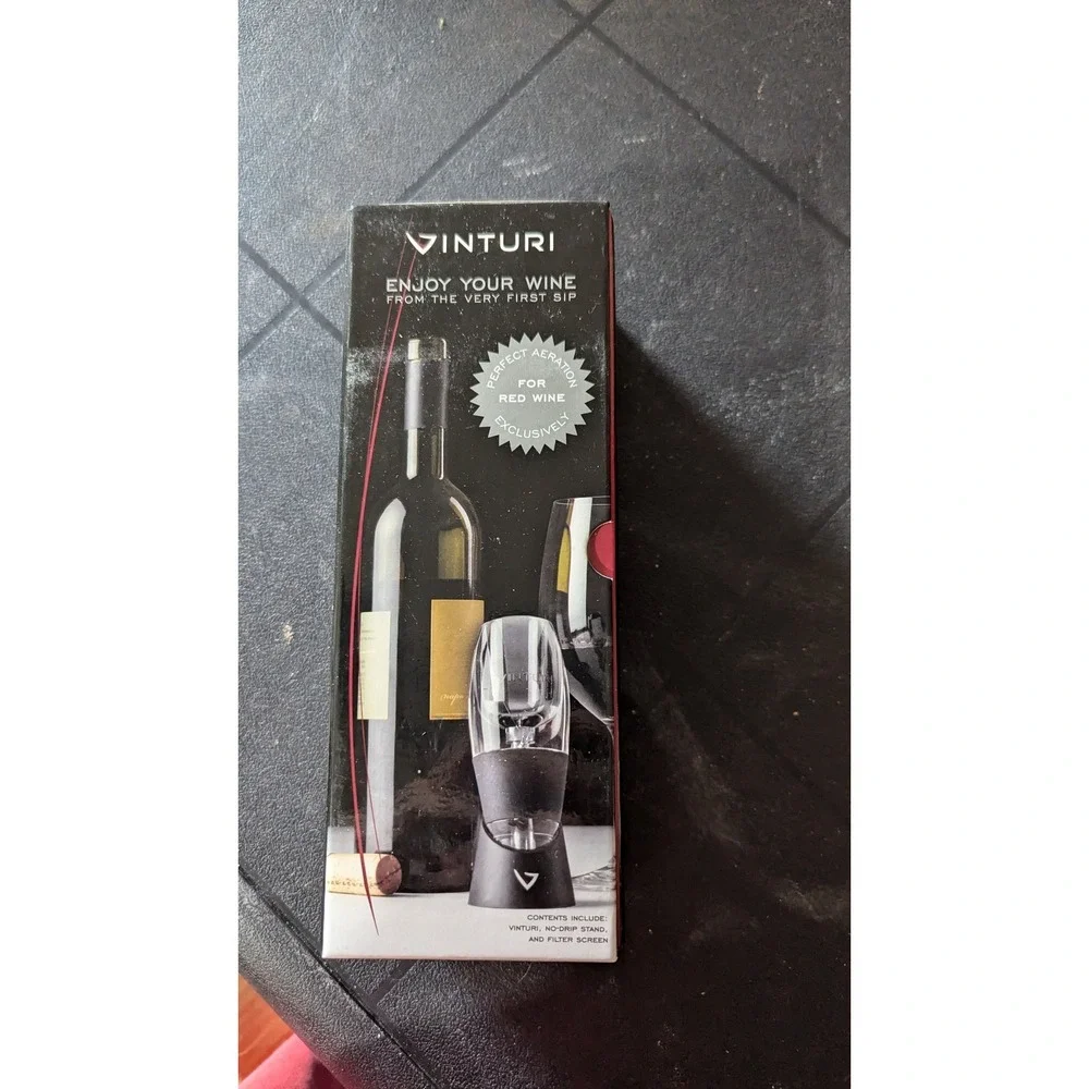Vinturi Essential Wine Aerator Red Wine Perfect Aeration Taste No‎ Wait